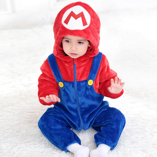 Mario Baby Onesie Jumpsuit